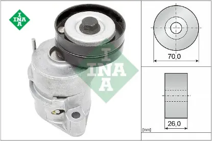 Alternatör gergi rulmanı kütüklü astra f-combo-corsa -vectra a 1.4-1.6-1.4sı-1.4ı 16v 70×26x17 Ina 1340533/ 90411025 resmi
