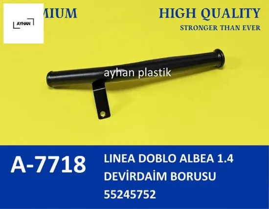 Devirdaim borusu fıat lınea-doblo-albea 1.4 55245752 resmi