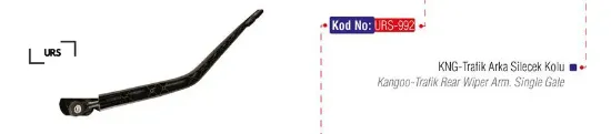 Silecek kolu arka kng-trafıc 7700043992 resmi