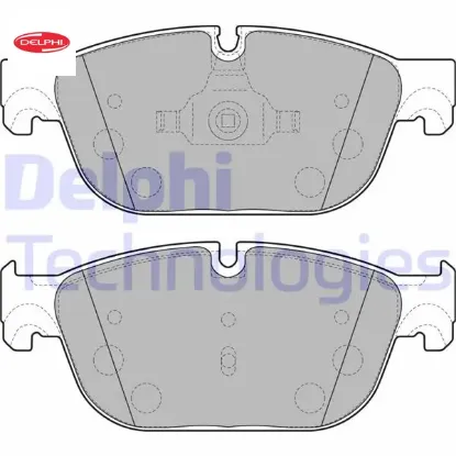 Ön fren balatası peugeot p407 04>10 p508 10>18 c5 08>14 c6 09>12 ds5 09>15 180mm Delphı 4254.73/ 1610104080/ 1611839380 resmi