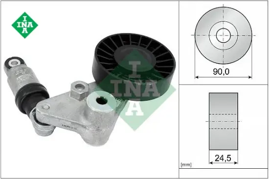Alternatör gergi rulmanı kütüklü astra f-g 2.0dtı-vecrta b-c2.0dtı-2.2dcı-zafıra-sıgnum-omega b Ina 1340545/ 1340530/ 1340548/ 90502421 resmi