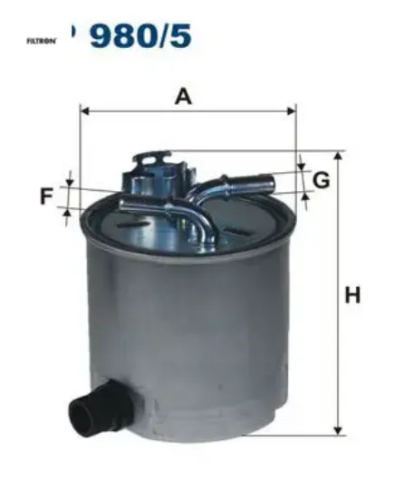 Yakıt filtresi dacıa logan- logan mcv- jımny 1.5dcı Fıltron 8200619849/ 1541084A51 resmi