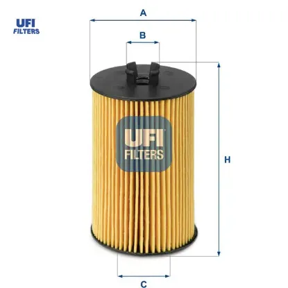 Yağ filitresi astra g-h 98 > corsa b-c-d 96 > merıva 04-10 1.0-1.2-1.4 xe-xep Ufı 650307/ 650311/ 9192425 resmi