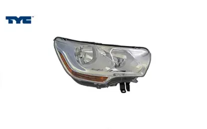 Sağ far cıtroen c4 10> el.motorlu 20-c943-05-2b Tyc 6206.S1 resmi