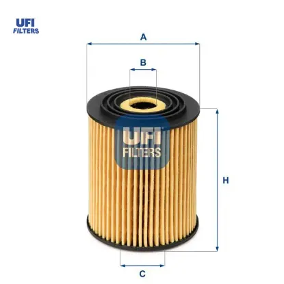 Yag fıltresı mını w10 w11 r50 r52 r53 . jeep renegade suv 14> . fıat egea 14> Ufı 11427512446/ 04693140AA/ 7087808 resmi
