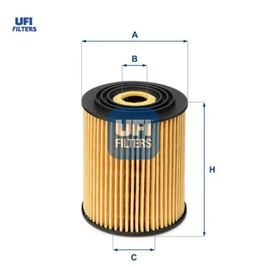 Yag fıltresı mını w10 w11 r50 r52 r53 . jeep renegade suv 14> . fıat egea 14> Ufı 11427512446/ 04693140AA/ 7087808 resmi