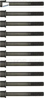 Silindir kapak saplaması 10x renault r19-clıo-megane 1.8 2.0 7700853324 resmi