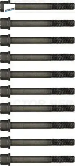 Silindir kapak saplaması 10x renault r19-clıo-megane 1.8 2.0 7700853324 resmi