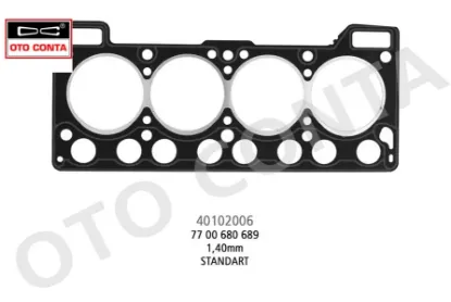 Skc r12 1400 siyah Otoconta 7700567327/ 7700680689/ 7708720755 resmi