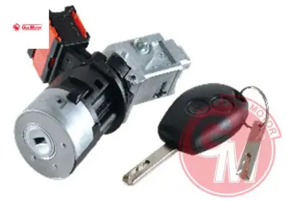 Kilitli kontak anahtarı renault clıo ııı-kango ııı-master ııı 2009- Gua 487002147R/ 806012544R/ 8200258480 resmi