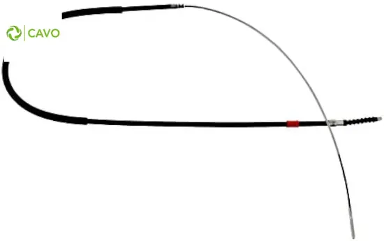 El fren telleri arka sağ bmw e39 1875/1122 mm Cavo 34411162999 resmi