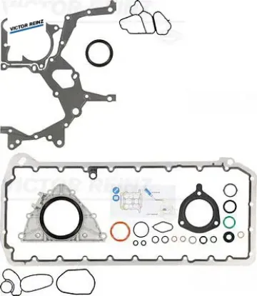 Takım conta alt bmw m57n n57n e60 e90 e92 e93 e63 e64 e65 e66 e83 e70 e71 e72 11110421208/ 11110413924/ 428.690 resmi