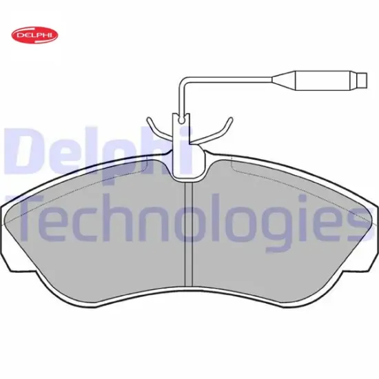 Ön balata fişli boxer-ducato-jumper 1800kg 94>02 Delphı 4254.52/ 4251.18/ 9945810/ 4251.19 resmi
