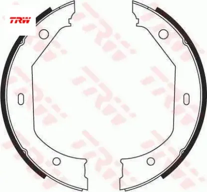 Fren balatası arka park frenı bmw e81 f87 e46 e90 e91 e92 f30 f80 f36 f82 f83 e39 e84 Trw 34416761292 resmi