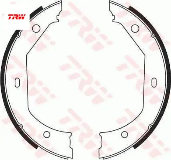 Fren balatası arka park frenı bmw e81 f87 e46 e90 e91 e92 f30 f80 f36 f82 f83 e39 e84 Trw 34416761292 resmi