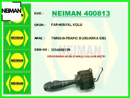 Far sınyal kolu twng ııı-trafıc ııı on/arka sıs 255400813R resmi