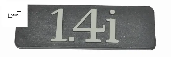 Ön çamurluk yazısı 1.4i r9-19 resmi