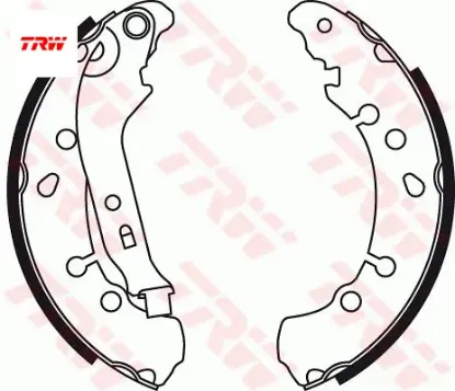 Arka pabuç balata yarıs 1.3 vvti-1.33 vvti-1.4d-4d 06 > 11 > 203×38 Trw 044950D040/ 044950D090 resmi