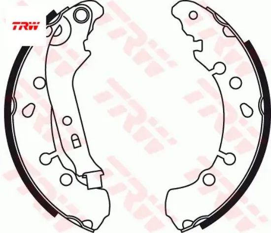 Arka pabuç balata yarıs 1.3 vvti-1.33 vvti-1.4d-4d 06 > 11 > 203×38 Trw 044950D040/ 044950D090 resmi