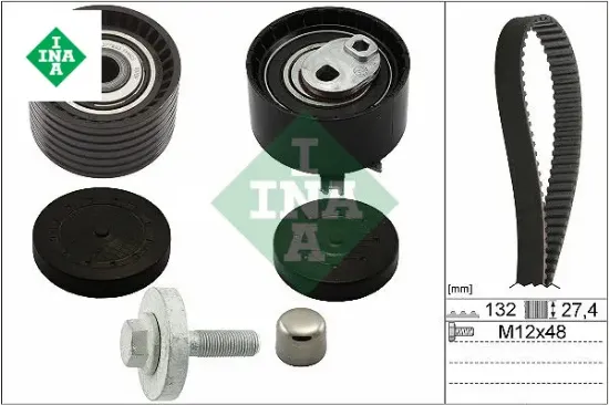 Eksantrik gergi kiti clıo ıı 01> clıo ııı 04>megane ı 96> megane ıı 02> megane ııı 09> laguna ı 96> Ina 7701477014/ 130C17529R/ 130C10178R resmi