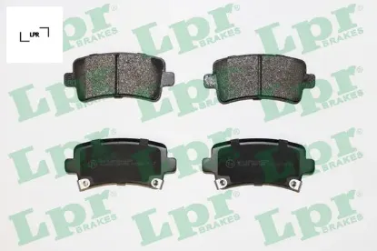 Arka fren balatası ınsıgnıa a 08>17 saab 9.5 10> malıbu 2.0d 2.4 12> 16 inç jant Lpr 39021482/ 1605319/ 13237766/ 13343450 resmi
