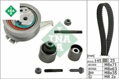 Triger seti golf7-a3-leon-passat-tiguan 1.6-2.0 tdi 13 > clha/b-dcxa-crlb-cuvc-crka-crkb-cxxa/b-dbka Ina 04L198119A/ 04L198119B resmi