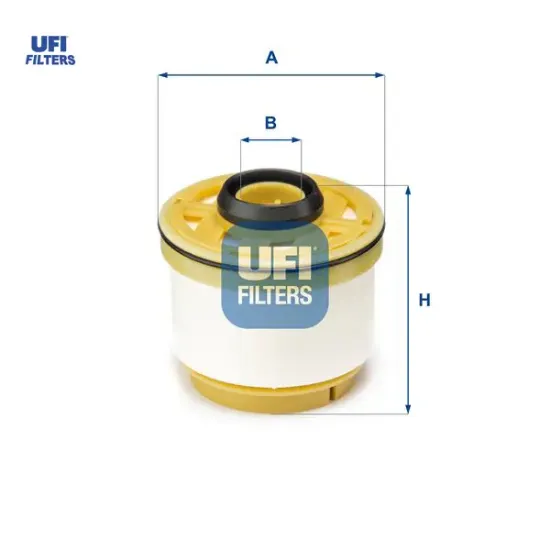 Yakıt filtresi toyota hılux vıgo 2.5l 2kdftv kun15 kun25 05-15 3.0l 1kd-ftv kun26 05-14 / ısuzu d-ma Ufı 233900L010/ 233900L041 resmi