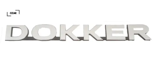 Monogram arka yazı dokker 908894532R resmi