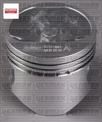 Motor piston segman std 80.50 çap palıo-sıena-uno 89> 1.4 8 v Yenmak 46446940/ 71711159/ 7589120/ 5888233 resmi