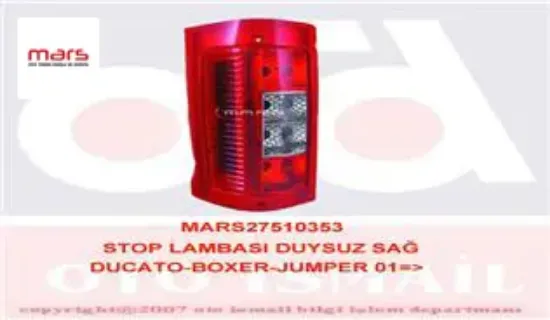Arka sağ stop lambası fıat ducato 01> peugeot boxer 01> cıtroen jumper 01> Mars 1328427080/ 6351.AV resmi