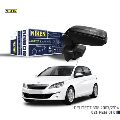 Araca özel kol dayama siyah peugeot 308 07-13 Nıken resmi