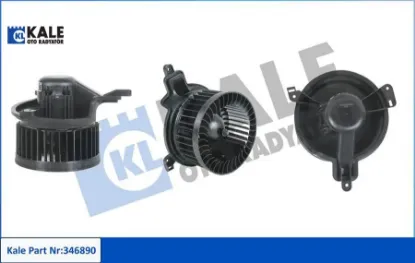 Kalorifer motoru partner ıı-berlıngo ıı 03-09 Kale radyatör 6441.R4 resmi