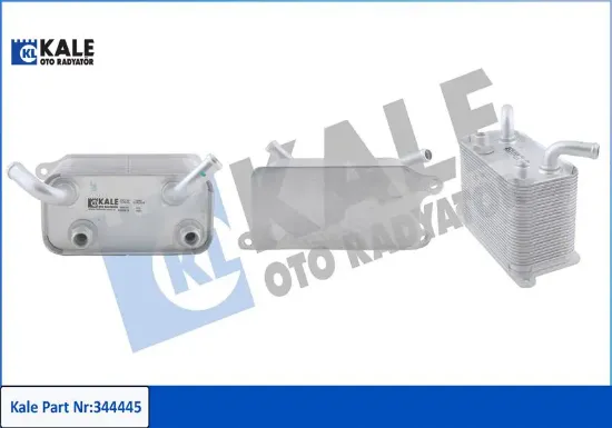 Motor yağ soğutucu vw t5 2.5 tdı 166×107x81 Kale radyatör 7H0317019B resmi