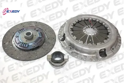 Debriyaj seti baskı disk bilya ısuzu nqr kamyon 5.2l 4hk1 y.m. 04-10 yüksek göbekli disk Exedy 8970388311/ 8973677950/ 1313100120 resmi