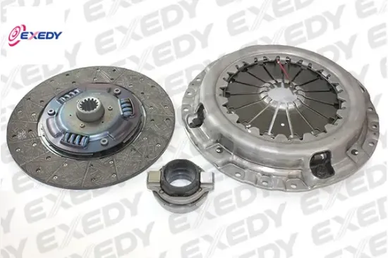 Debriyaj seti baskı disk bilya ısuzu nqr kamyon 5.2l 4hk1 y.m. 04-10 yüksek göbekli disk Exedy 8970388311/ 8973677950/ 1313100120 resmi