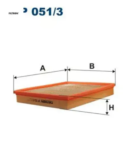 Hava filtresi astra g 99-05 2.0dtı-2.2dtı-2.0dtı 16v- astra h 05- 1.3cdtı-1.7cdtı- zafıra 00-05 süng Fıltron 13271041/ 24443113/ 55556465/ 91181912 resmi