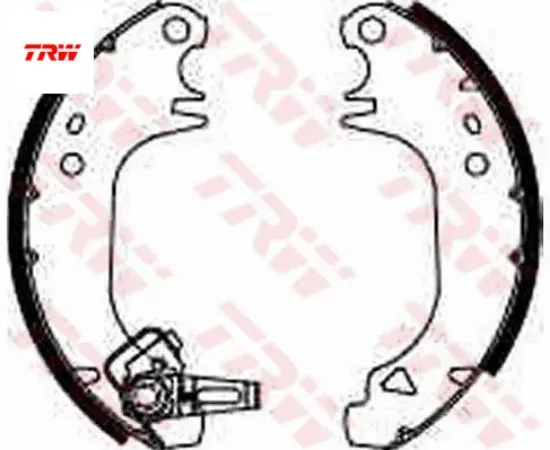 Arka fren pabuç balata peugeot p106 91>04 p205 83>98 p309 86>93 cıtroen saxo 96>04 ax 86>98 180×30m Trw 4241.L3/ 4241L3/ 4241.J9/ 4241.J6 resmi