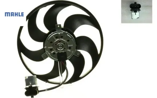 Fan motoru astra h-zafıra b 1.3-1.6-1.9 astra g 98>zafıra a 1.2/1.4 16v 1.6ı 98> Mahle 6341172/ 24467444/  24431825/ 1341344 resmi