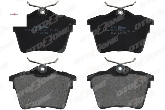 Arka fren balatası p307 00>09 p308 07>14 partner 08> partner tepee 08> berlıngo 08> c4 04>16 xsara p 1623180680/ 4254.14/ 4254.15/ 4254.29 resmi