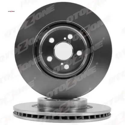 Ön fren diski hava kanallı toyota corolla verso 2.0l 1cdtv d-4d cde120 01-06 / avensıs 2.2l 2ad-ft v 4351205070 resmi