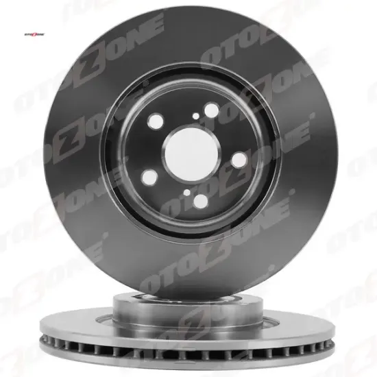 Ön fren diski hava kanallı toyota corolla verso 2.0l 1cdtv d-4d cde120 01-06 / avensıs 2.2l 2ad-ft v 4351205070 resmi