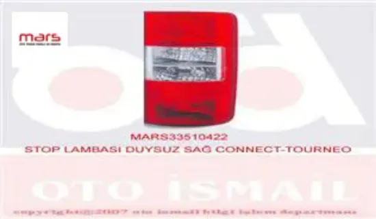 Stop lambası sağ ford connect 02-08 duysuz Mars 2T1413404AG/ 2T1413A602AF/ 1369221 resmi
