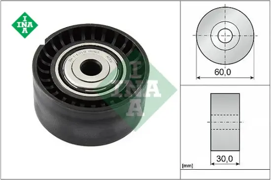 Kayıs gergı rulmanı mercedes om622 om626 w447 w205 . renault r9m m9r megane clıo captur master trafı Ina A6992000300/ 8200725951/ 1175000Q2E resmi