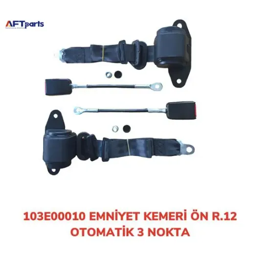 Emniyet kemeri ön 3 nokta otomatik r12 Aft 1030000000000 resmi
