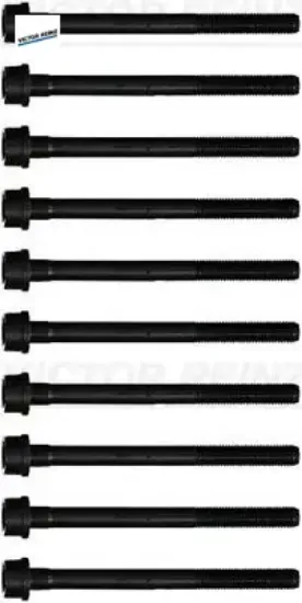 Silindir kapak saplaması takımı 10 adet bıpper-nemo 10>astra h-jcombo-corsa c-d-e doblo 10>1.3cdtı - 4708526/ 93193361/ 0250.C6/ 1611174780 resmi