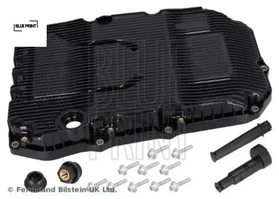 Otomatık sanzıman yag karterı 9g-tronic mercedes w205 w213 w222 w223 c257 c292 w166 w447 b907 b910 Blue prınt A7252703707 resmi