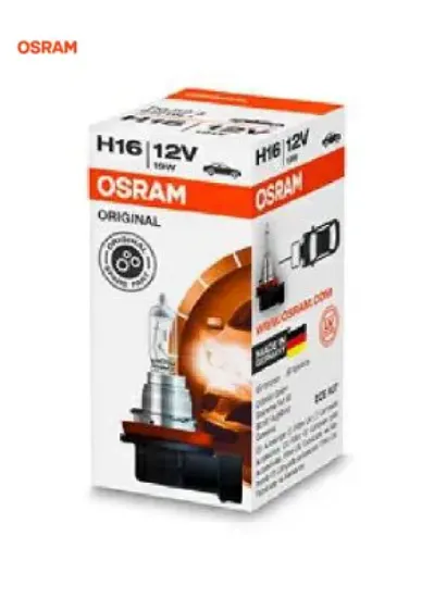 Ampul 12v h16 19w tek telli far ve sis Osram 262923820R resmi