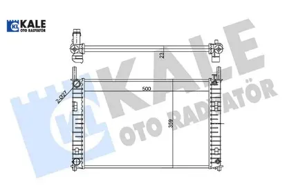 Motor su radyatoru fıesta 1.25 16v 1.4 16v 1.4tdcı 01>08 mazda ıı 1.4cd manuel mekanık sıstem Kale radyatör ME4S6H8005CB/ 4S6H8005CB/ 1897431 resmi