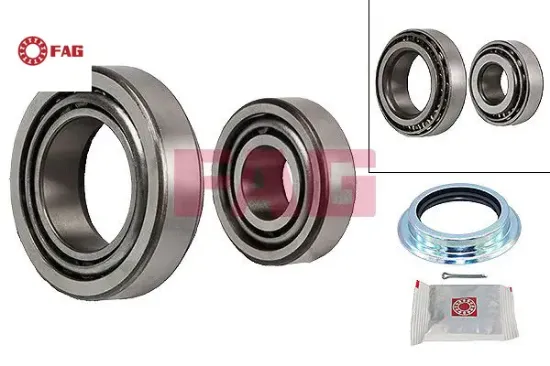 On teker rulmanı takım kıt ıc dıs kece transıt t15-t12 98>01 turbo Fag 97VX/ 1K018/ AA 1053115 TK2209 resmi