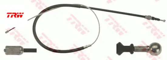 Arka el freni kablosu audı a3 8p1 -a3 sportback 8pa -volkswagen golf plus 5m1-521 -golf v 1k1 Trw 1K0609721BE/ 1K0609721BE resmi